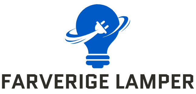 Farverige Lamper