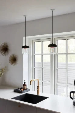 Acorn skærm, sort/kobber