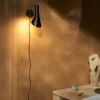 AJ væglampe, grå/messing