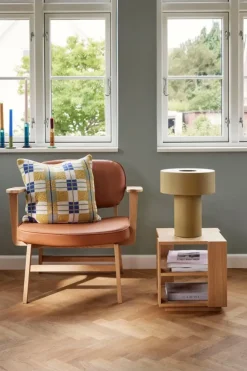 Aki bordlampe, khaki