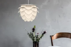 Aluvia medium skærm, pearl hvid