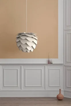 Aluvia medium skærm, pearl hvid