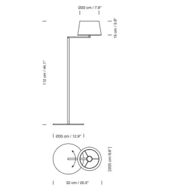 AMERICANA Bordlampe