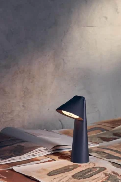 Ami Portable batterilampe / bordlampe, chocolate clay