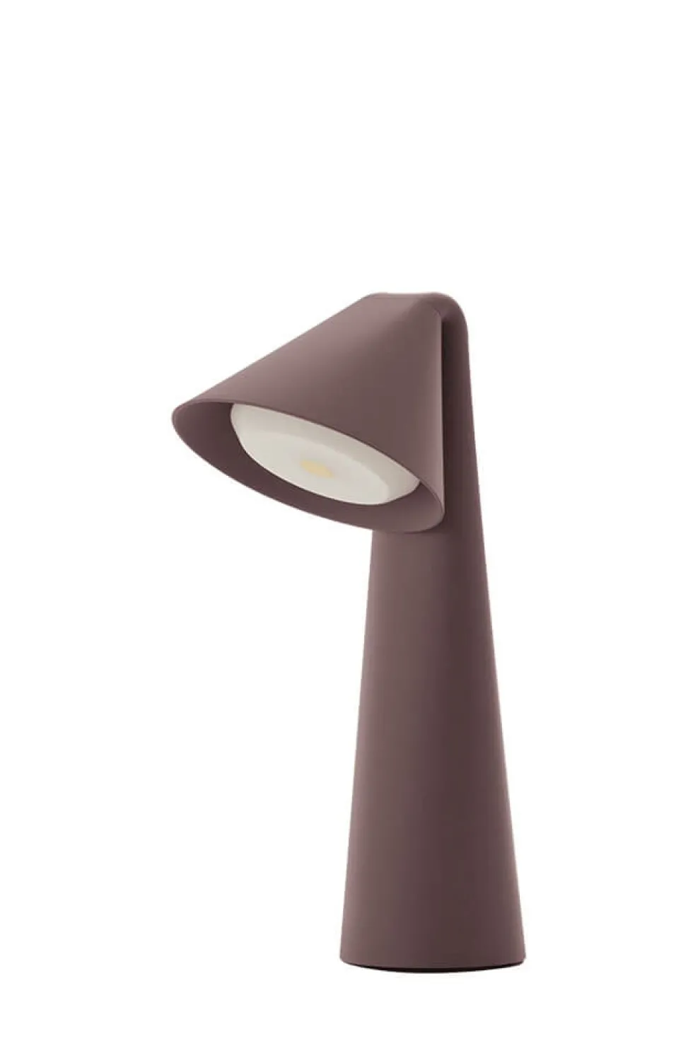 Ami Portable batterilampe / bordlampe, chocolate clay
