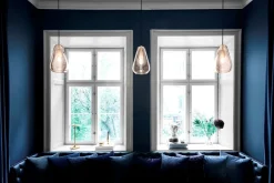 Anoli 1 pendel medium, nordic guld/guld
