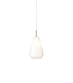 Anoli 1 pendel medium, nordic guld/opal