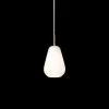 Anoli 1 pendel small, nordic guld/opal
