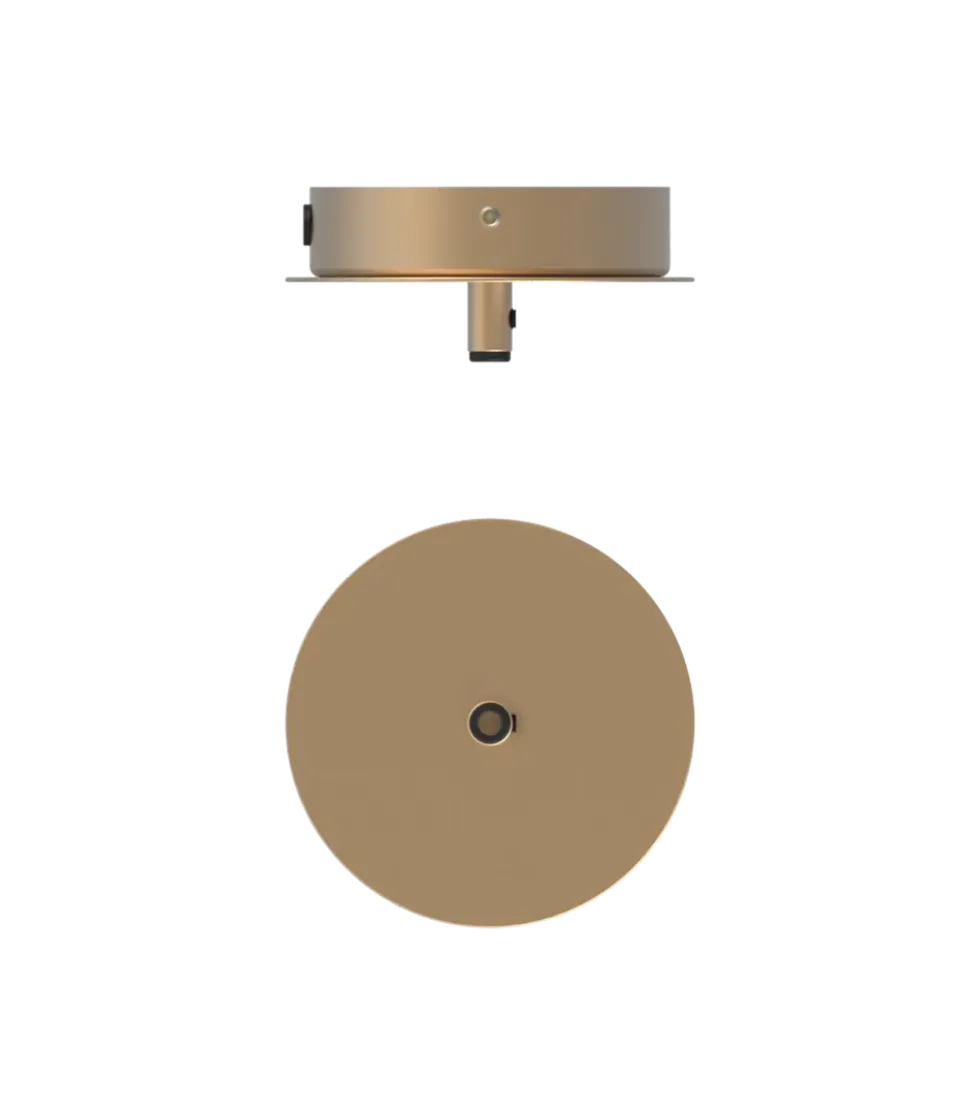 Anoli 1 pendel small, nordic guld/guld