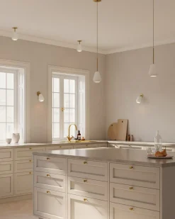 Anoli Spot pendel, nordic guld/hvid
