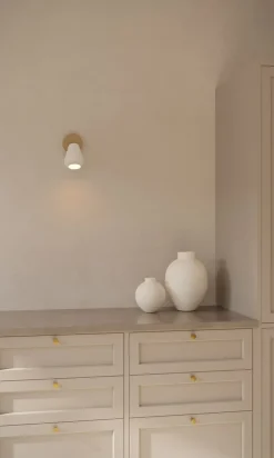 Anoli Spot til påbygning, nordic guld/hvid