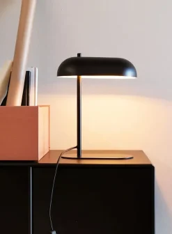 Arch bordlampe, mat sort
