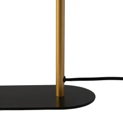 Arch bordlampe, mat sort/messing