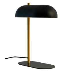Arch bordlampe, mat sort/messing