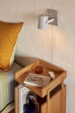 Ardent væglampe, lysegrå