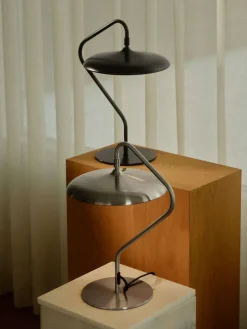 Artist bordlampe LED, rustfrit stål
