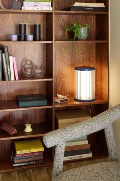 Aru bordlampe, blå