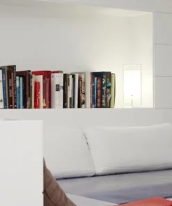 Asa bordlampe, hvid
