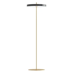 Asteria gulvlampe, antrasit/messing