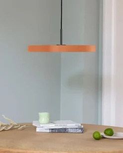 Asteria medium pendel, orange/sort