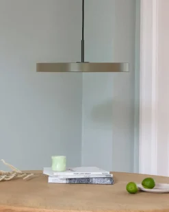 Asteria medium pendel, taupe/sort