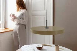 Asteria medium pendel, taupe/sort