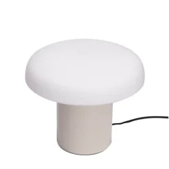 Ateliers bordlampe, sand/hvid