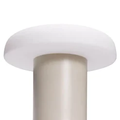 Ateliers bordlampe, sand/hvid