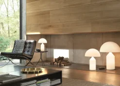 Atollo 237 bordlampe, opal