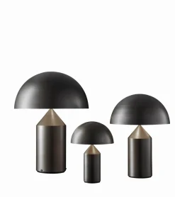 Atollo 238 bordlampe, satin bronze