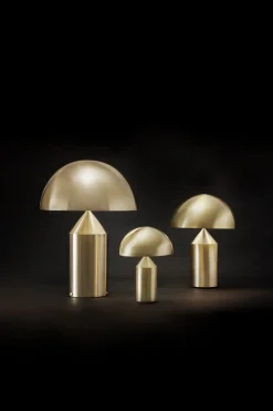 Atollo 238 bordlampe, satin guld