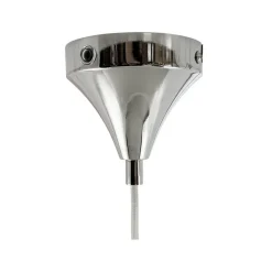 Ava pendel D31, opal/krom