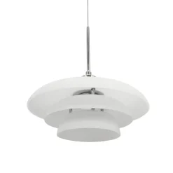 Ava pendel D31, opal/krom