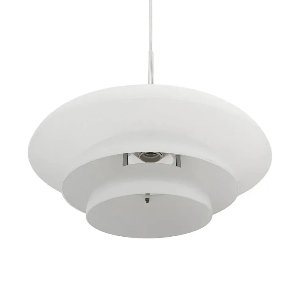 Ava pendel D40, opal/krom