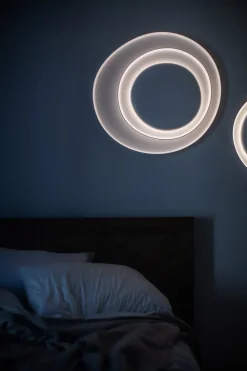 Bahia mini MyLight væglampe/loftlampe, hvid