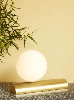 Balance bordlampe, messing