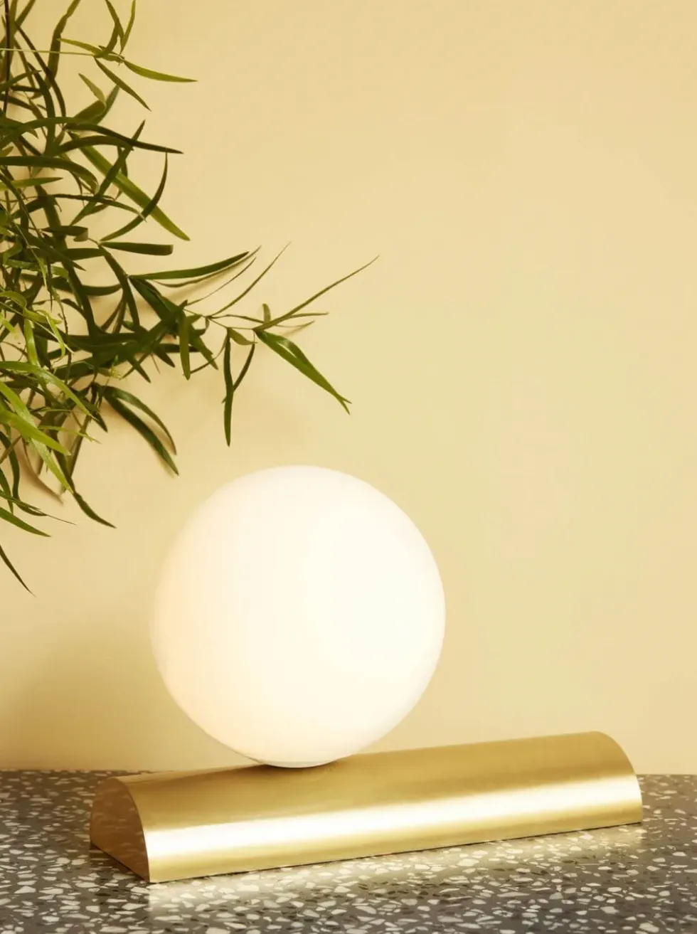 Balance bordlampe, messing