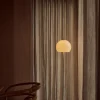 Ball Glass gulvlampe, sand grey