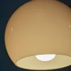 Ball Glass pendel Ø18, amber