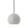 Ball pendel Ø18, blank grå (limited)