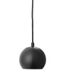 Ball pendel Ø12, mat sort