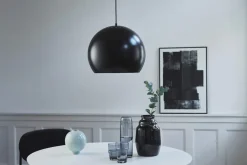 Ball Pendel Ø40, mat sort