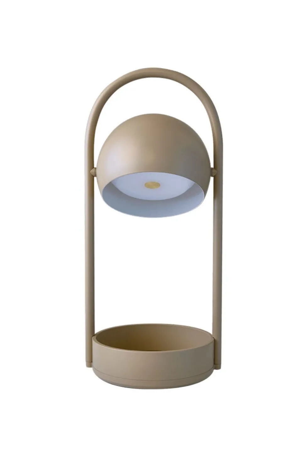 Ball Portable batterilampe / bordlampe, sand grey