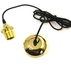 Ballroom pendel - separat fatning, guld XL