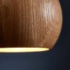 Ball Wood pendel Ø12, eg