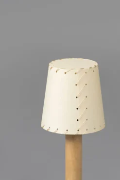 BASICA MINIMA bordlampe nikkel/natur