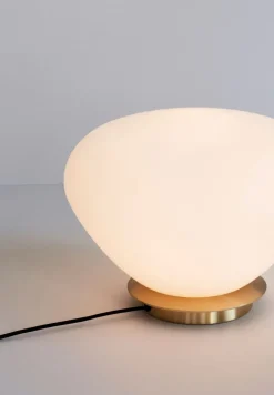 Bean bordlampe, hvid