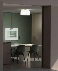 Bellhop Glas C2 loftlampe, hvid