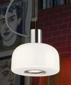 Bellhop Glas S2 pendel, bright aluminium