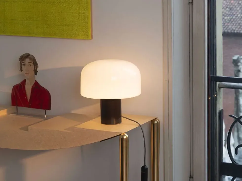 Bellhop Glas T bordlampe, cioko